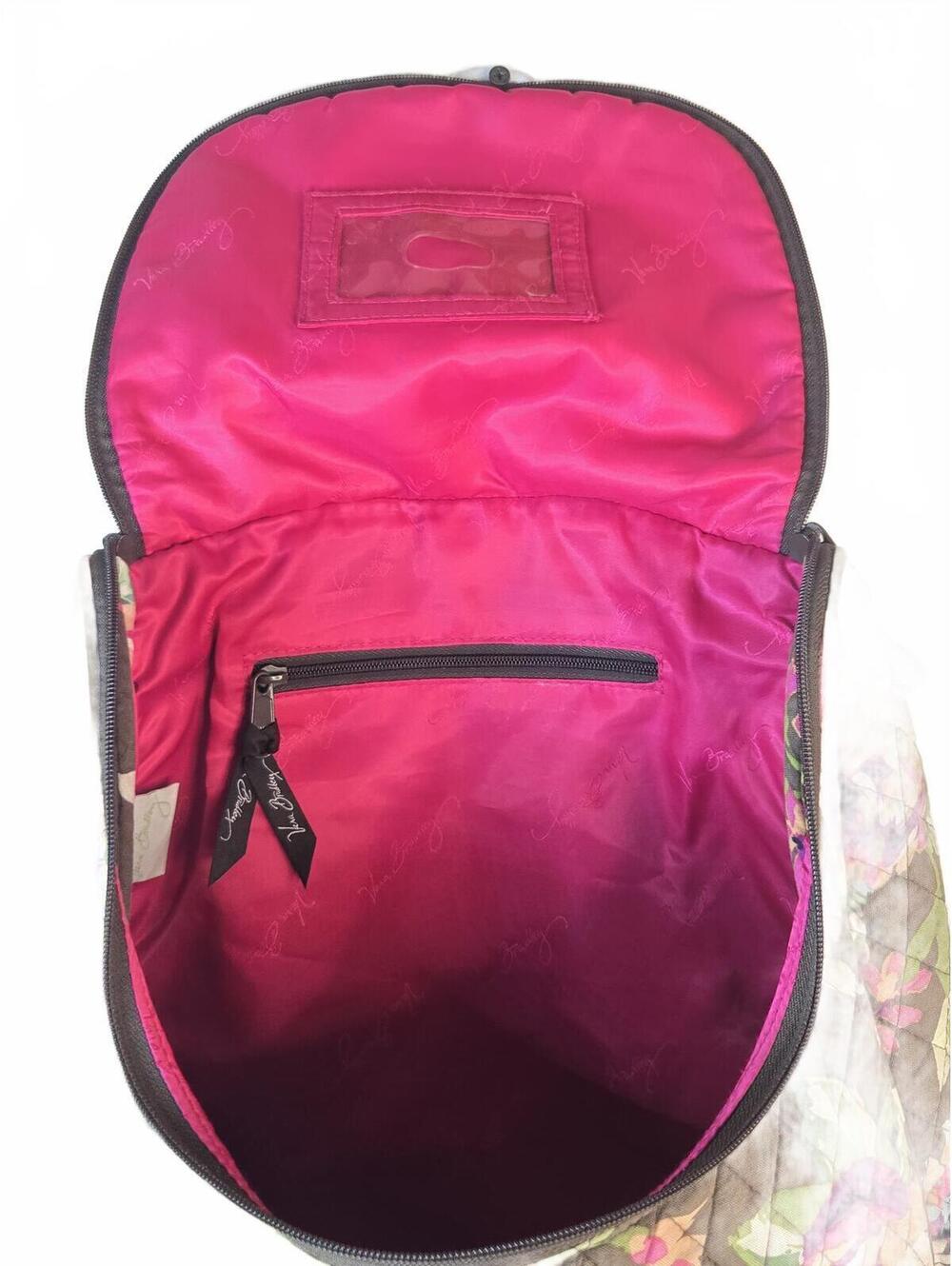 Vera Bradley Quilted Floral Backpack - Picture 3 of 9